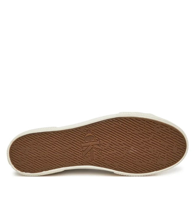Sneakers In Tela, Beige - Calvin Klein