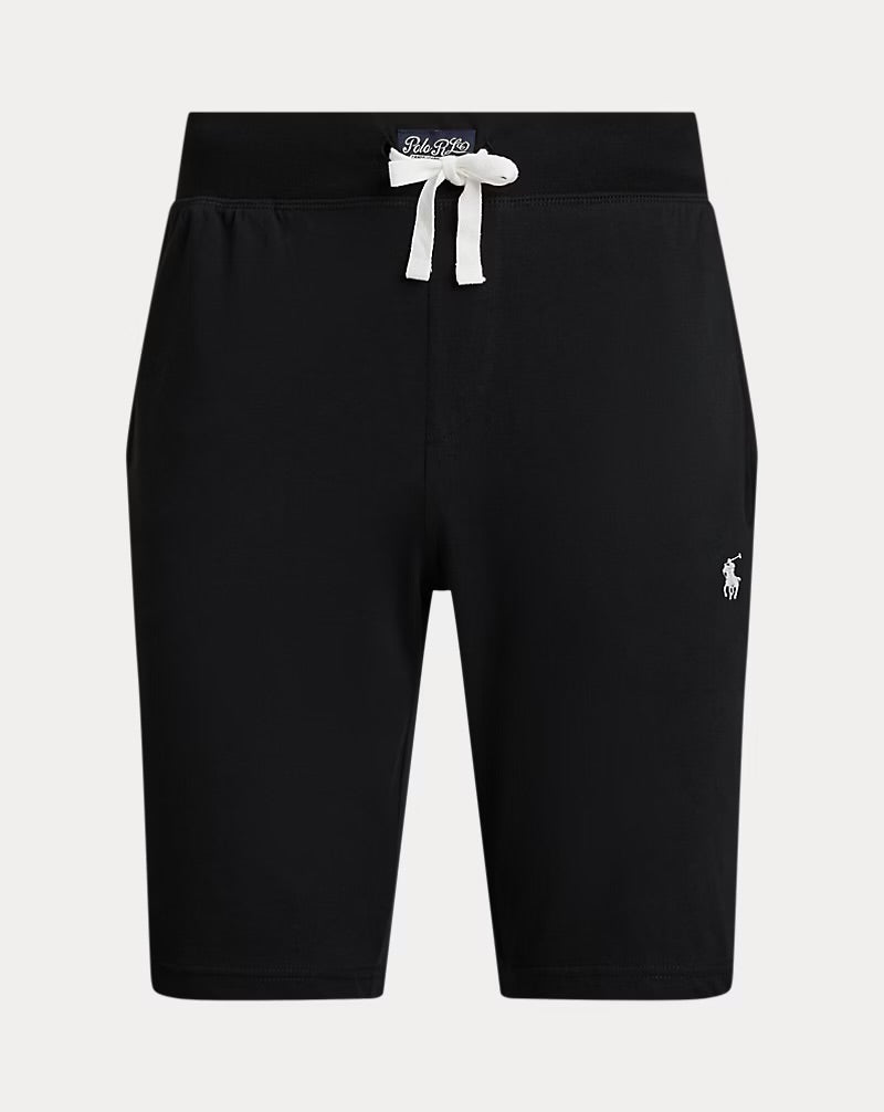 Pantaloncino Cotone Jersey, Nero - Polo Ralph Lauren