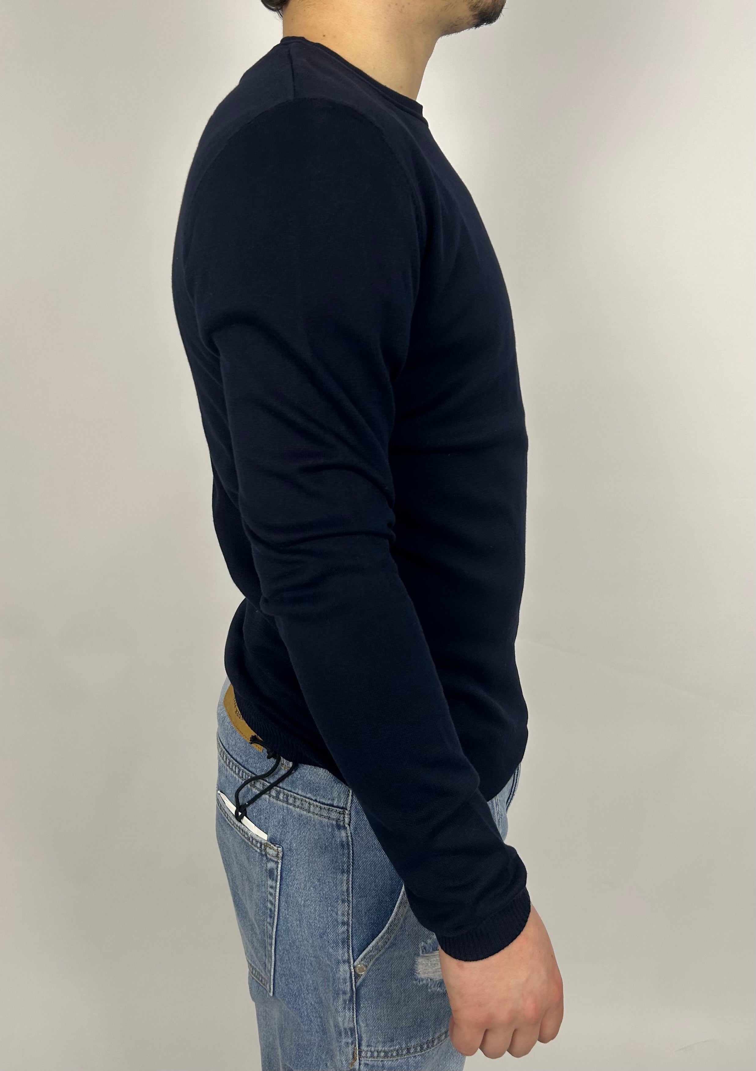 Maglioncino Cotone, Blu Navy - Landek