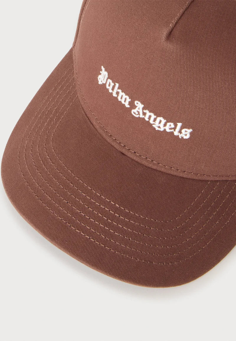 Cappello Baseball Basic Logo, Cioccolato - Palm Angels