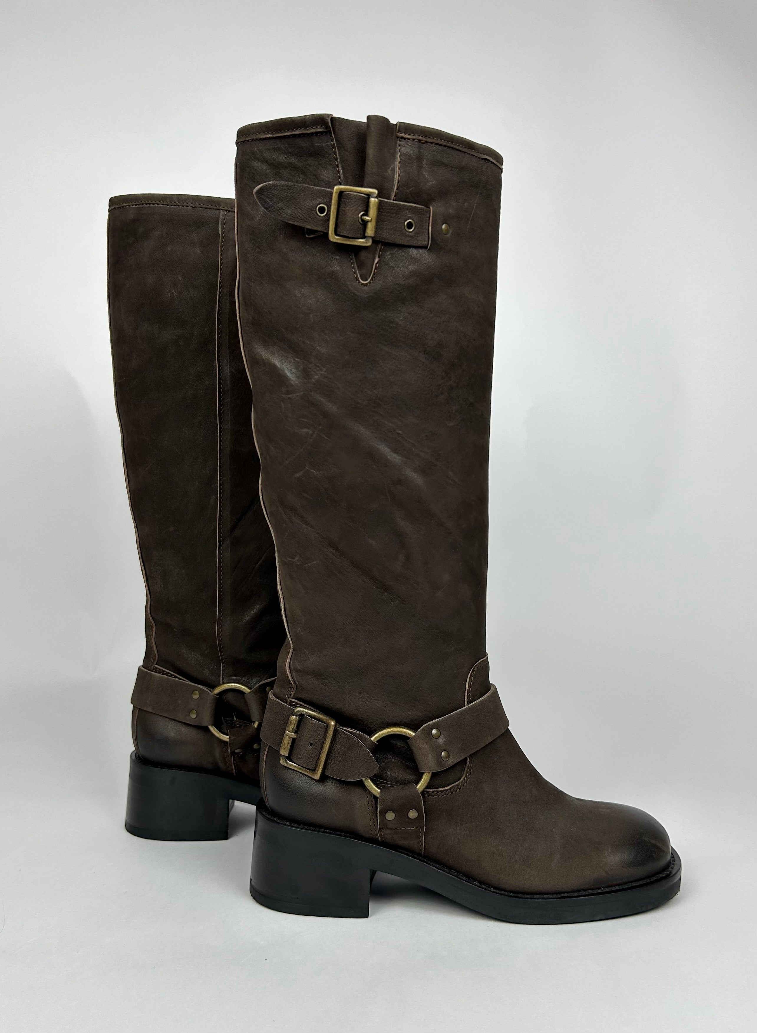 Stivale Biker, Testa Di Moro - Curiositè