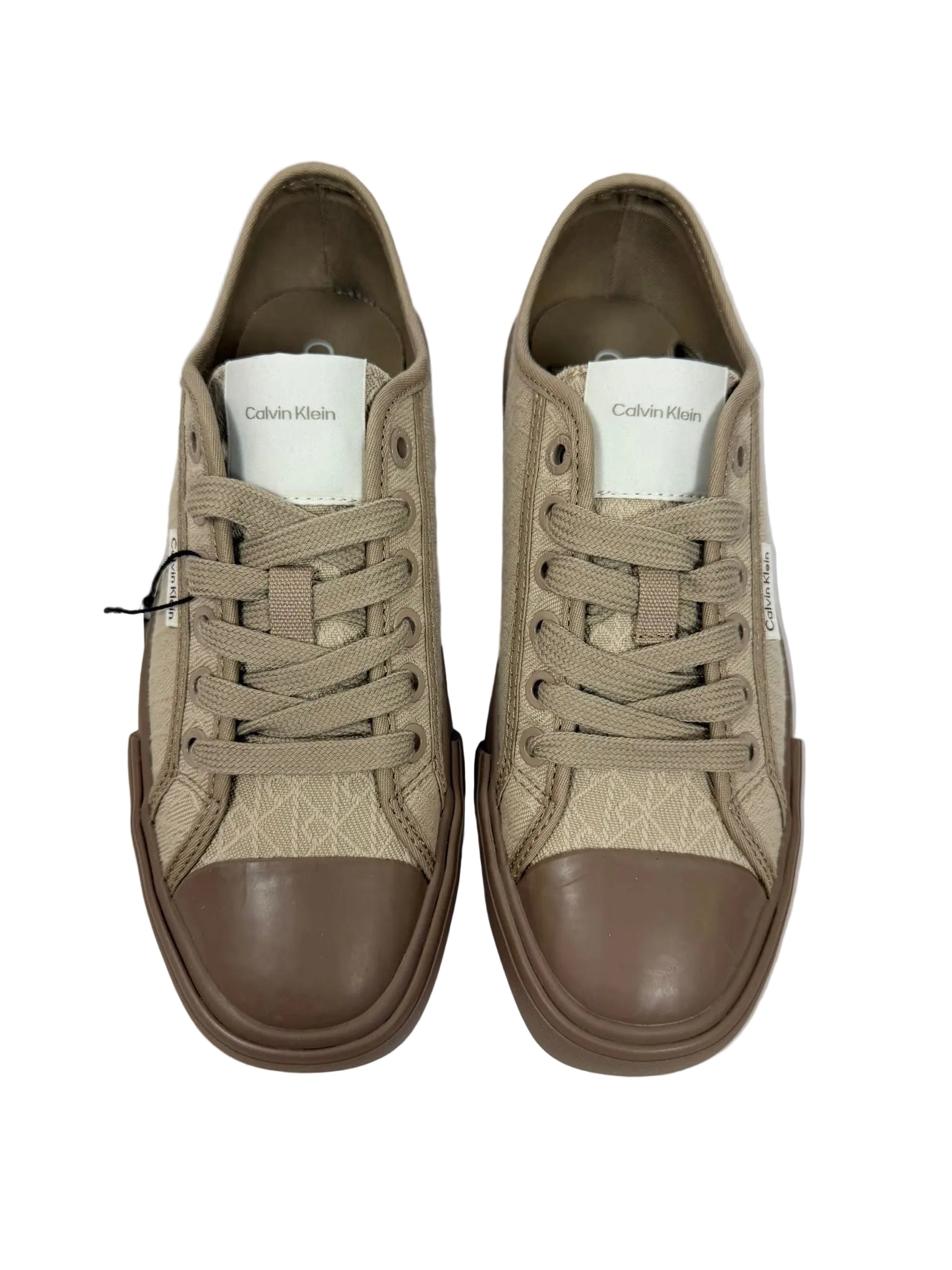 Sneakers Tela Logo, Sabbia - Calvin Klein