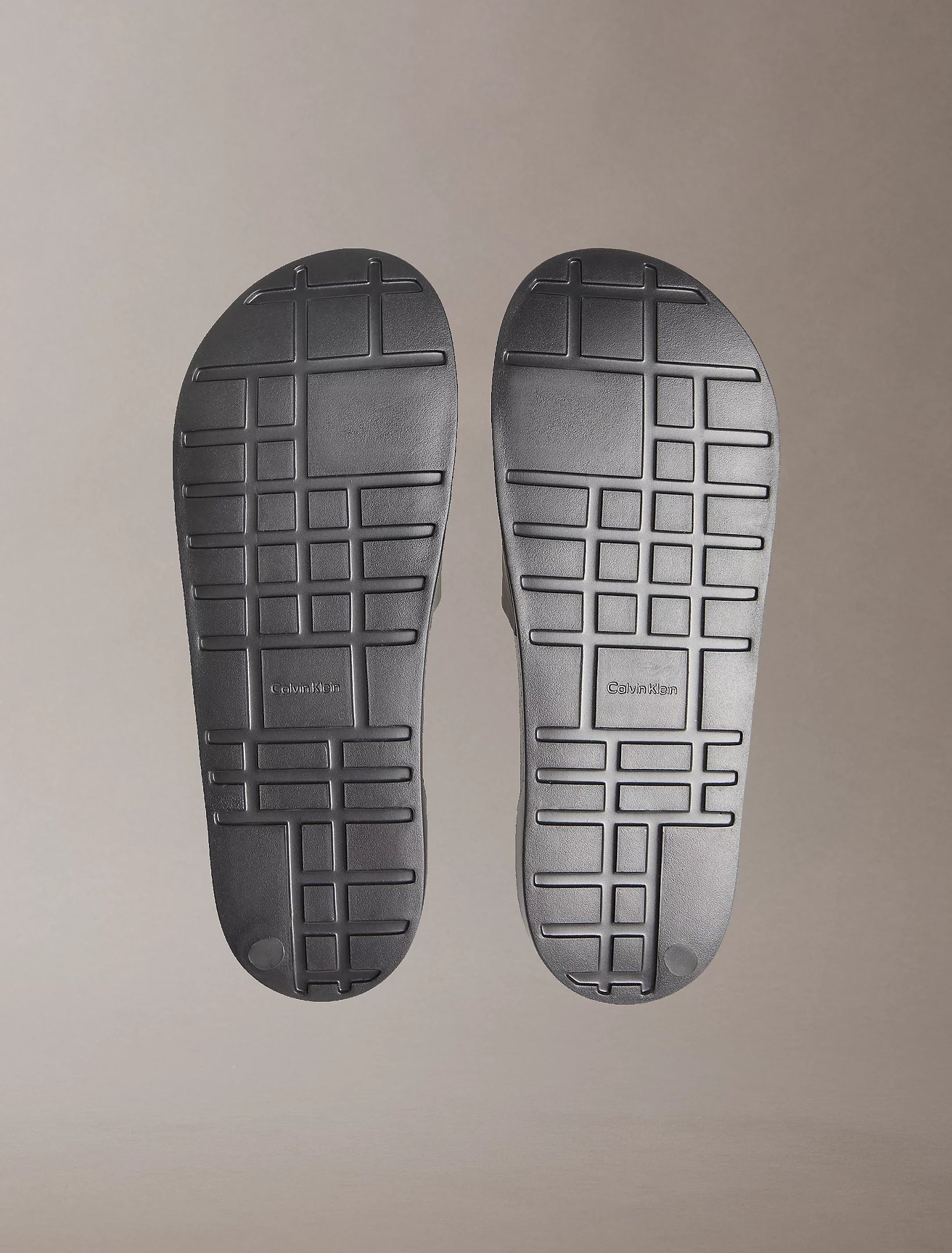 Ciabatta Logo Sagomato, Marrone - Calvin Klein