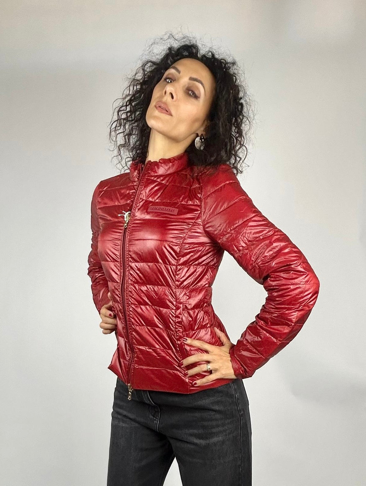 Piumino Reversibile Logo, Red - Patrizia Pepe