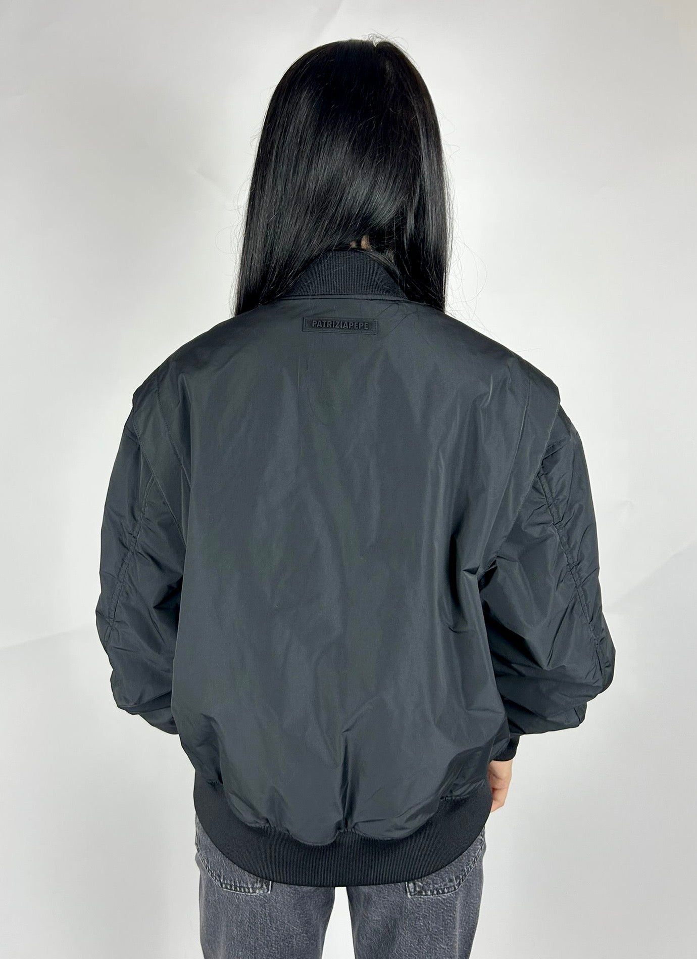 Bomber Rose, Nero - Patrizia Pepe