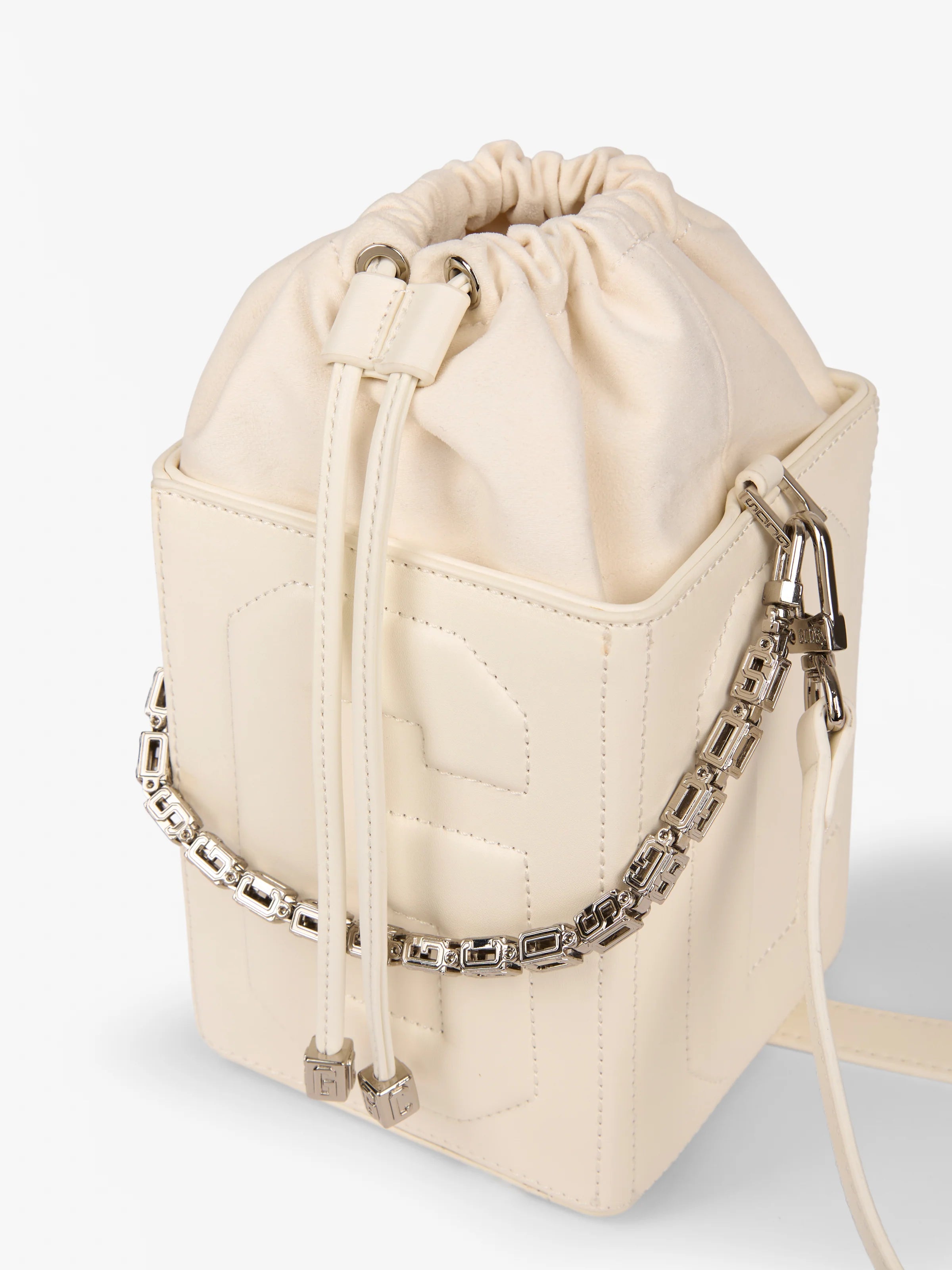 Borsa Cube, Bianco - GCDS