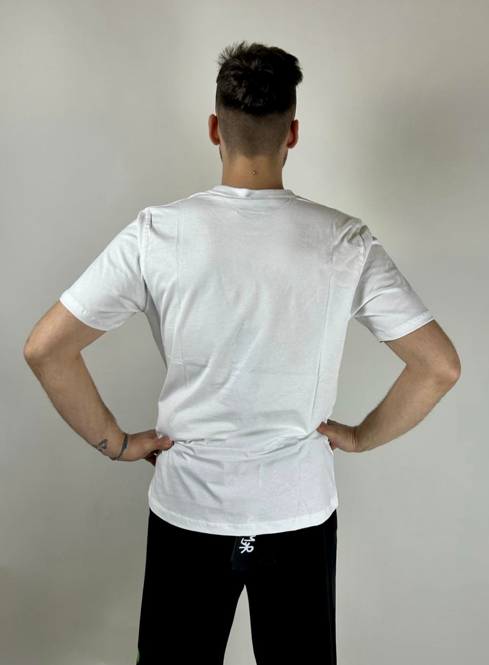 T-shirt DSCL, Bianco/Verde - Disclaimer