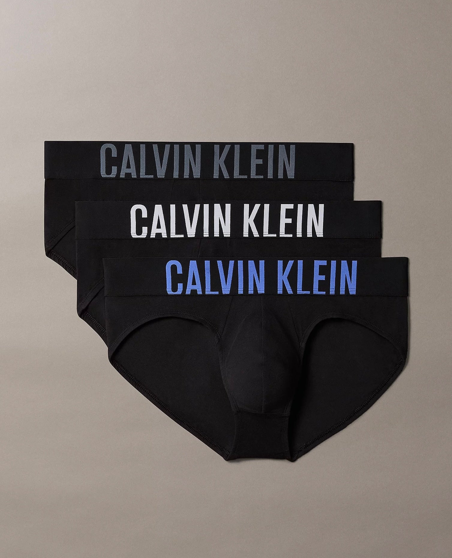3PACK Slip Intense Power Cotton, Tricolore - Calvin Klein