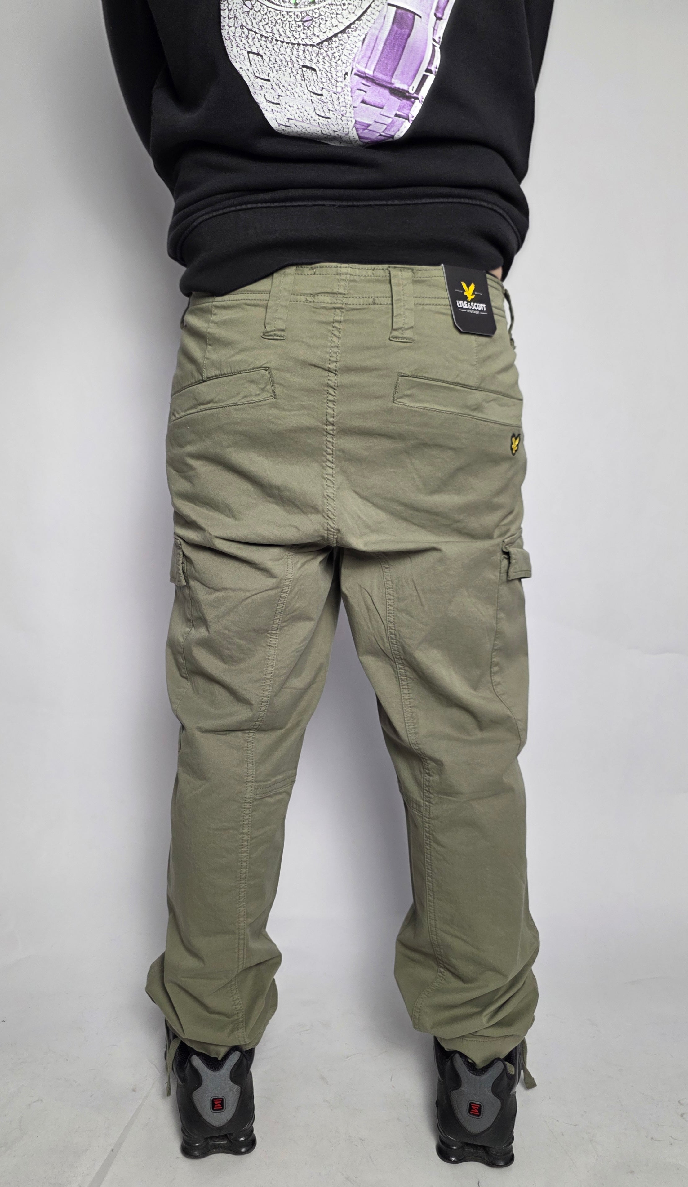Pantalone New Cargo L&S, Salvia - Lyle&Scott