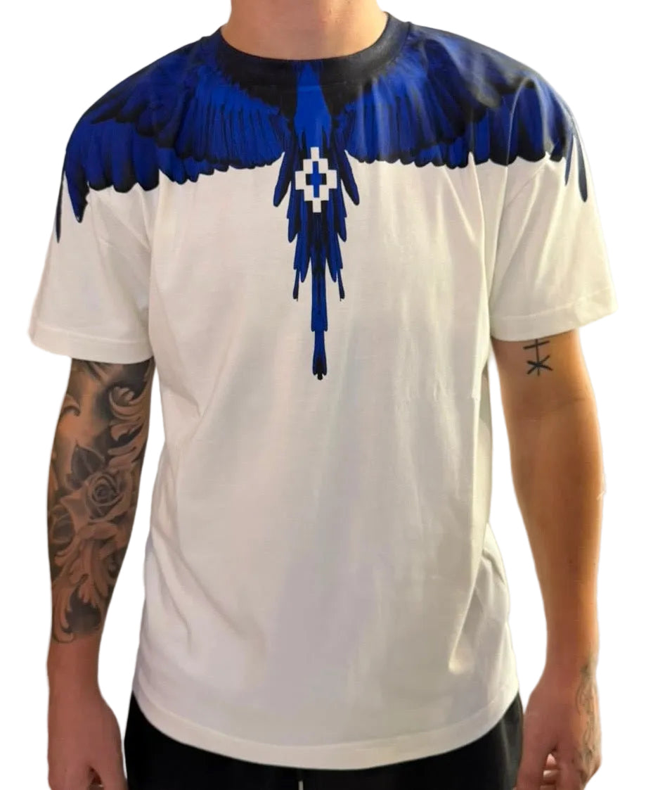 T-shirt Dark Royal Wings, Bianco - County Of Milan