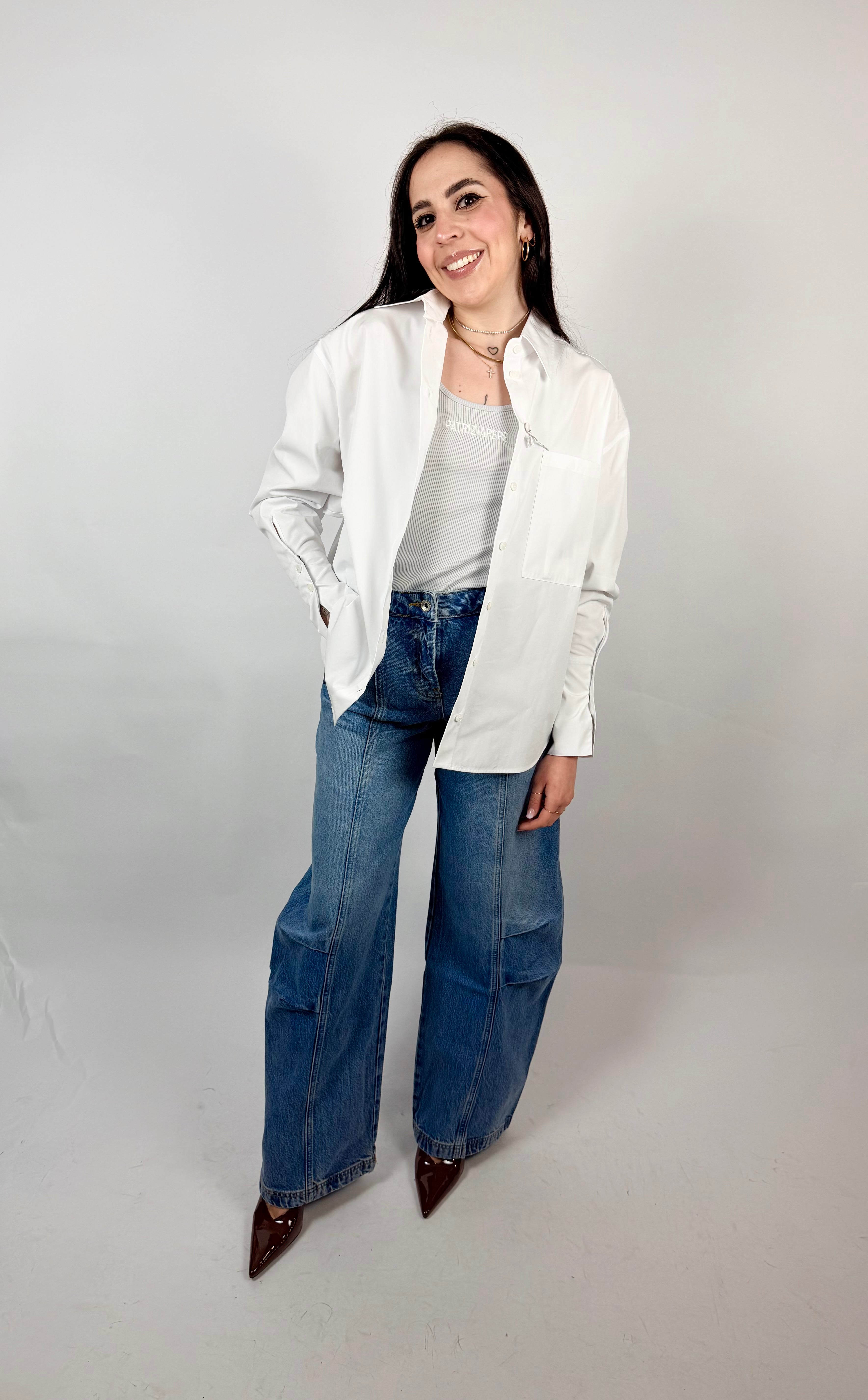 Camicia Bianco Ottico - Patrizia Pepe