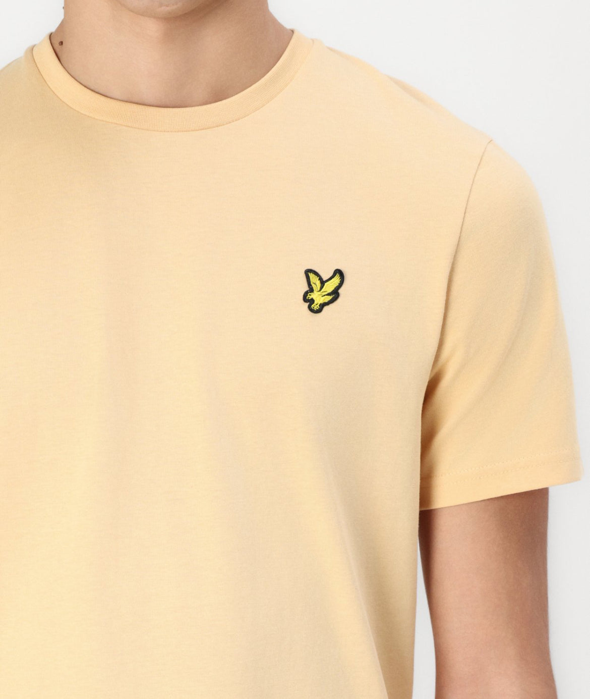 T-shirt Cotton Crew Neck, Sherbet - Lyle&Scott