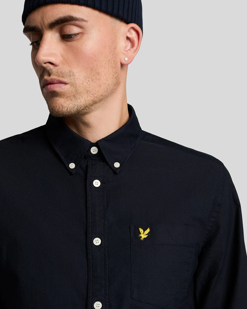 Camicia Plain Oxford, Blue Navy - Lyle&Scott