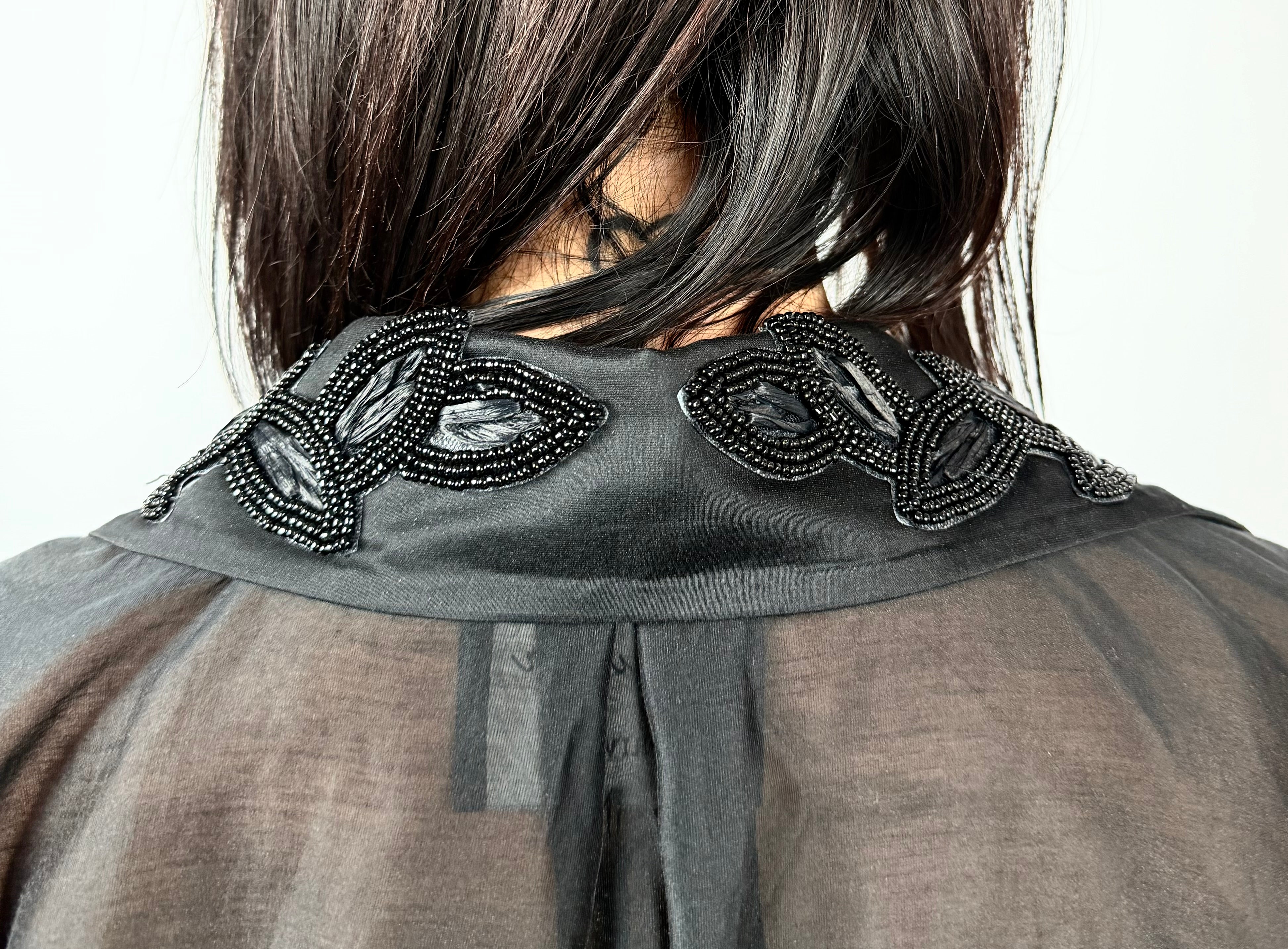 Camicia Applicazioni Strass, Nero - Souvenir