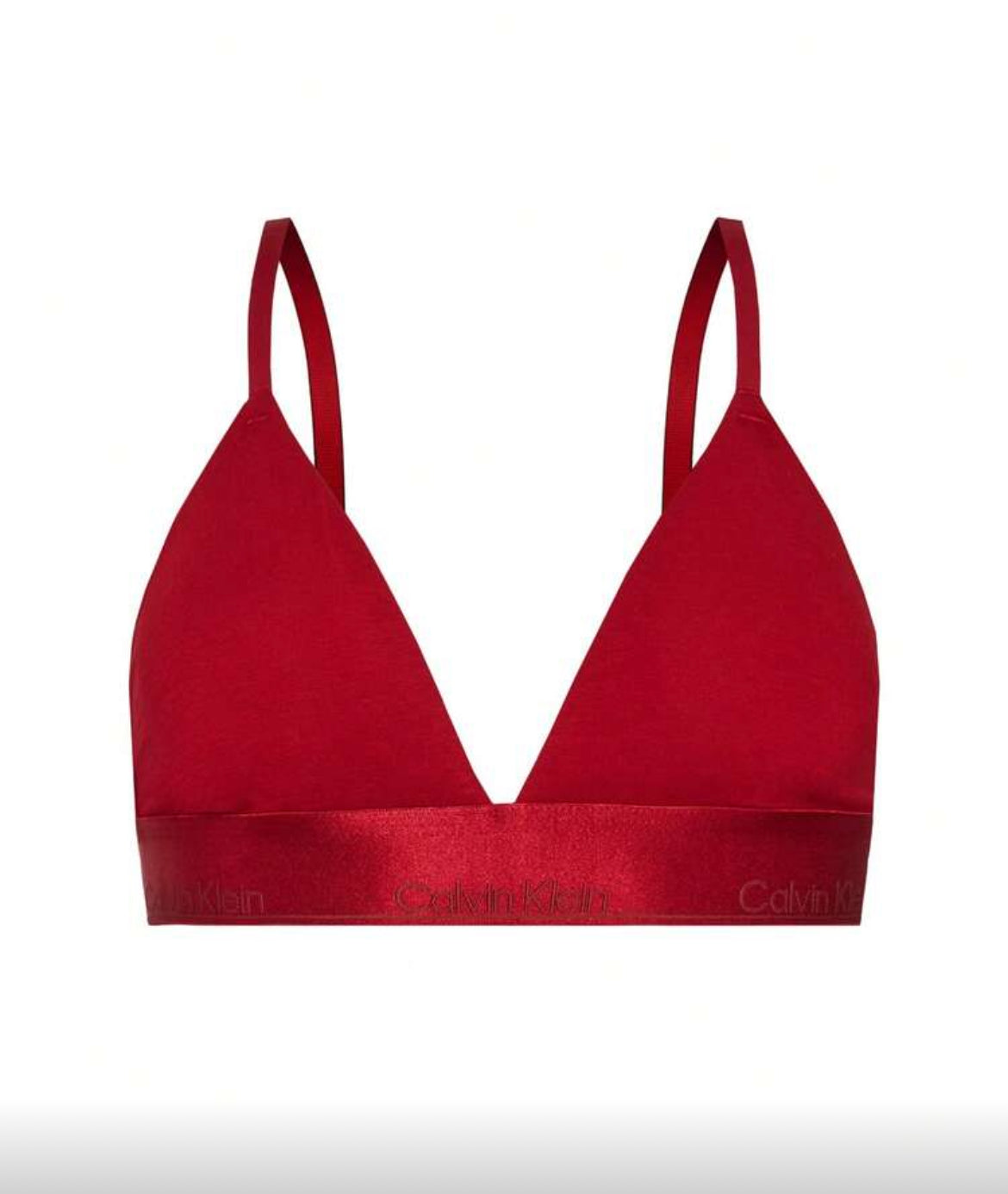 Reggiseno Triangolo, Dark Red - Calvin Klein