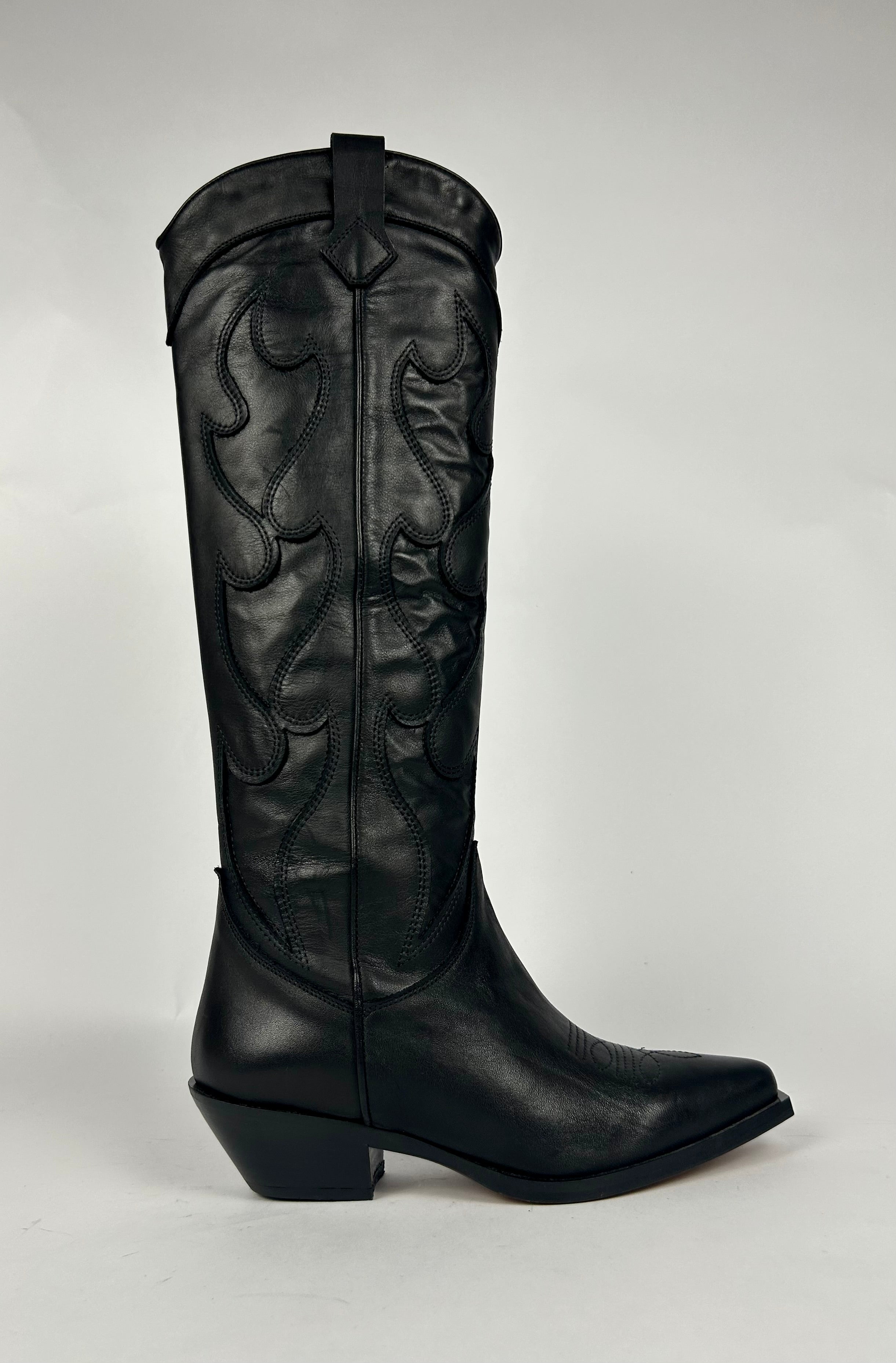 Stivale Texano Alto, Nero - Curiositè