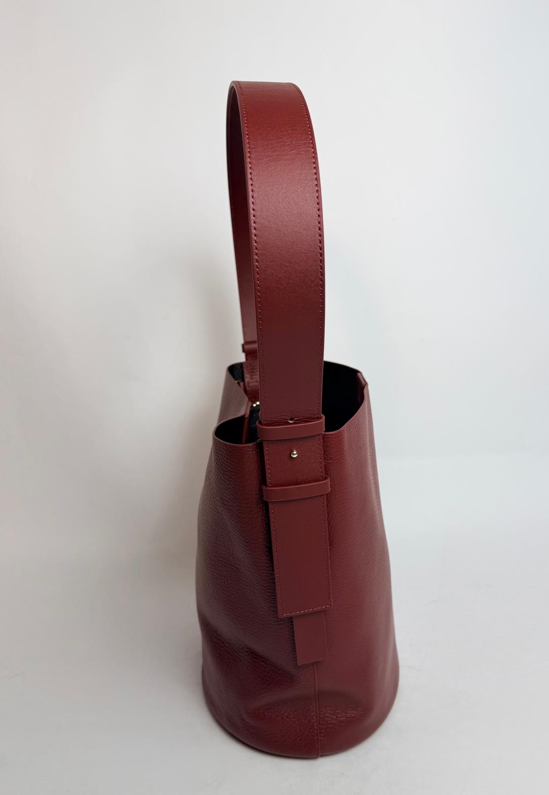 Borsa Secchiello Medio, Intense Red - Patrizia Pepe