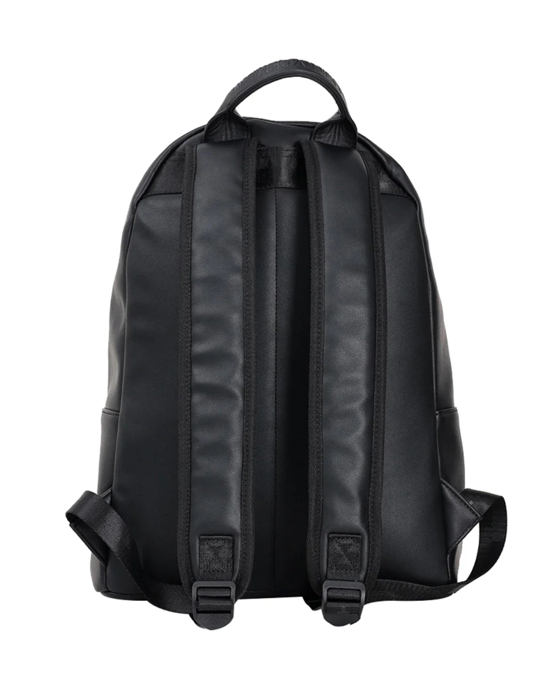 Backpack Ecopelle Red&Blue Wings, Jet Black - County Of Milan