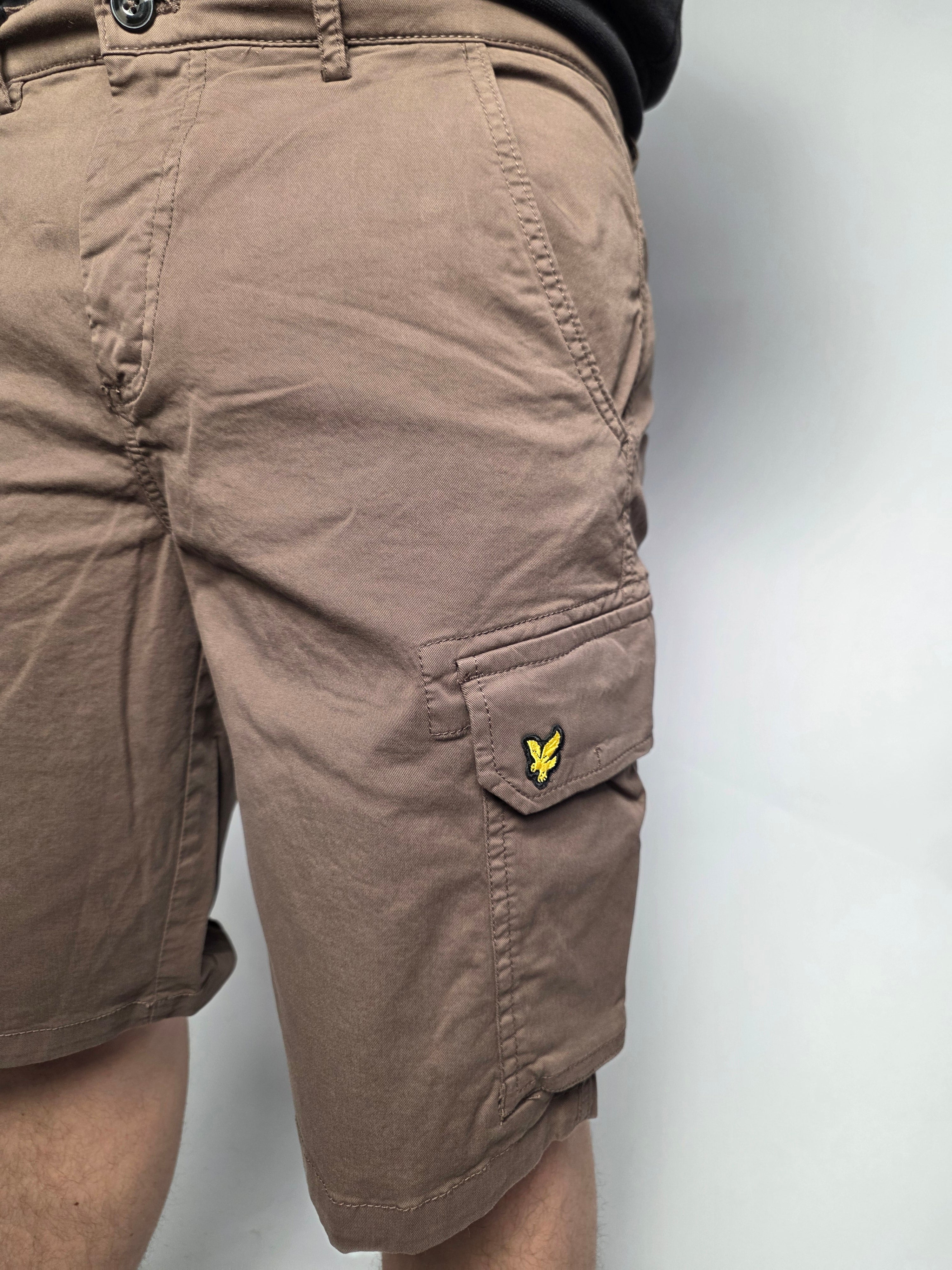 Pantaloncino Cargo Wembley, Fango - Lyle&Scott