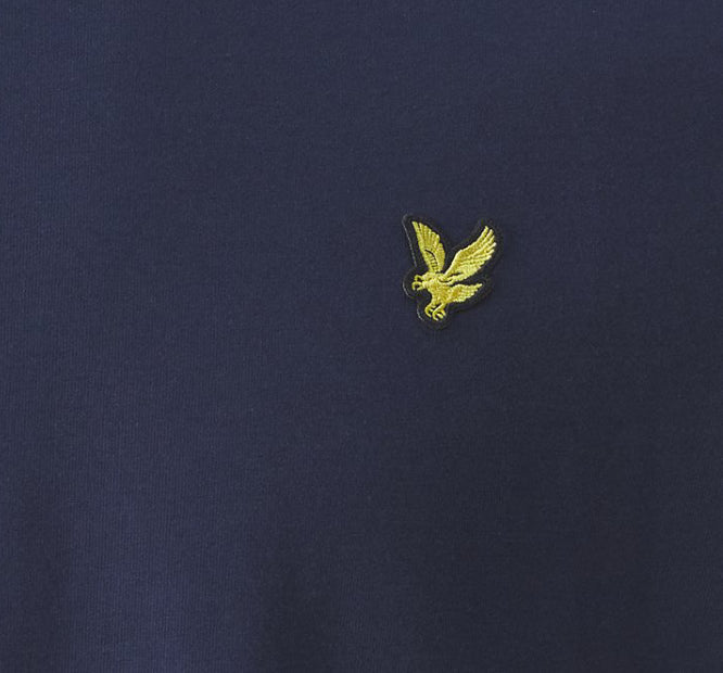 T-shirt Cotton Crew Neck, Dark Navy - Lyle&Scott