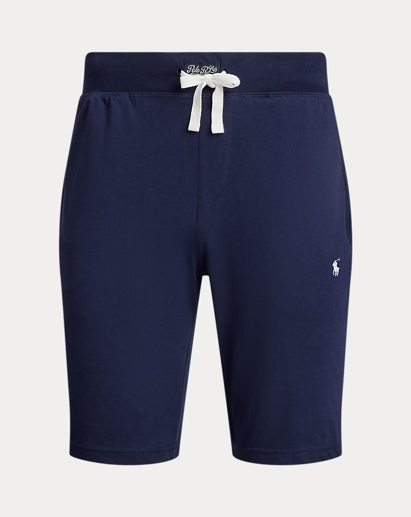 Pantaloncino Cotone Jersey, Blu Navy - Polo Ralph Laurent