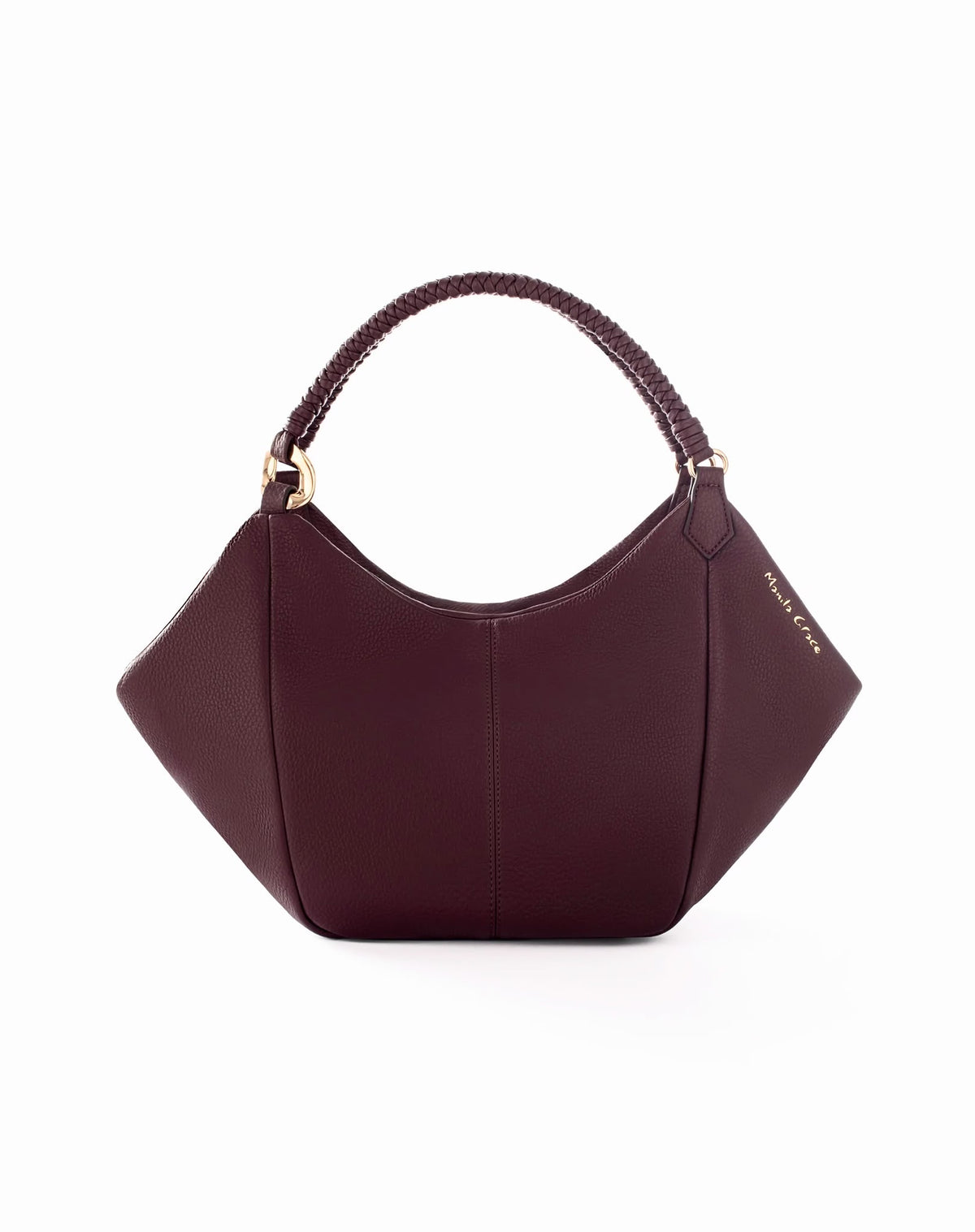Borsa Hobo Geometrica, Bordeaux- Manila Grace