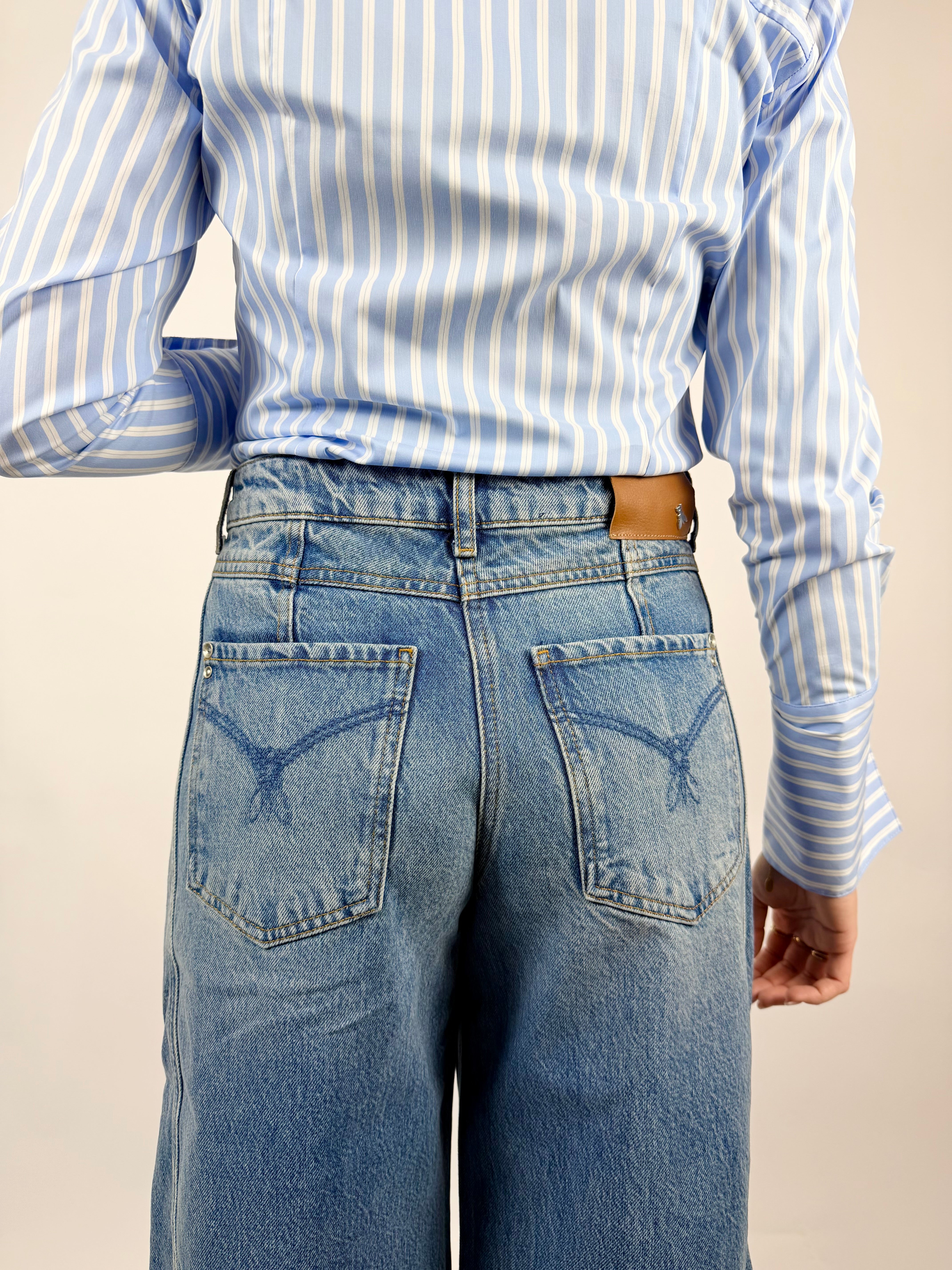 Jeans Baloon Lavaggio Scuro - Patrizia Pepe