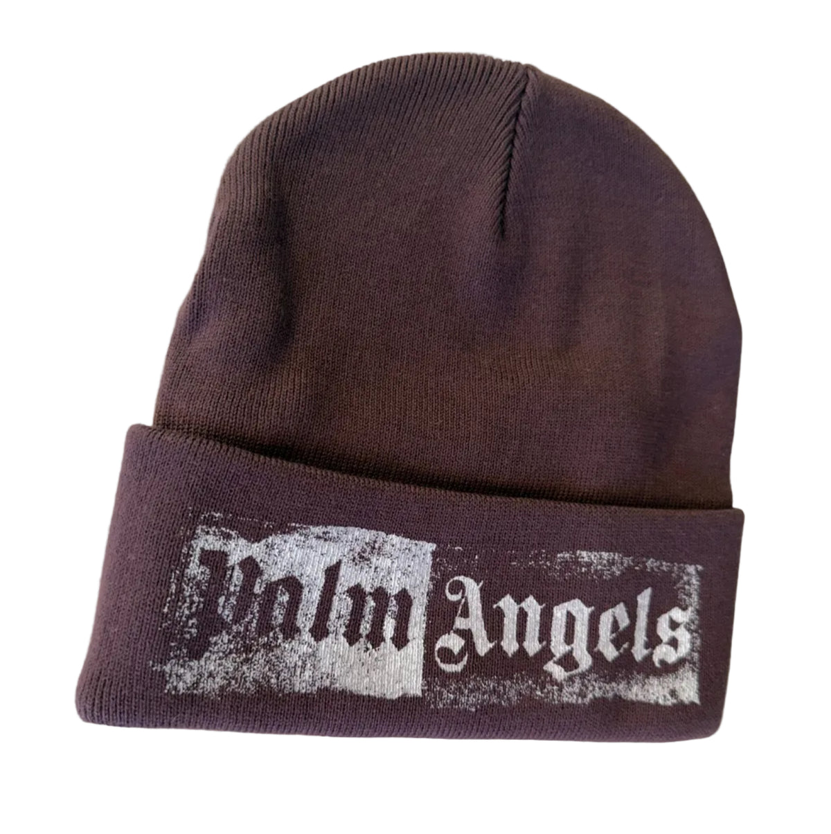 Berretto Graffiti Logo, Cioccolato - Palm Angels