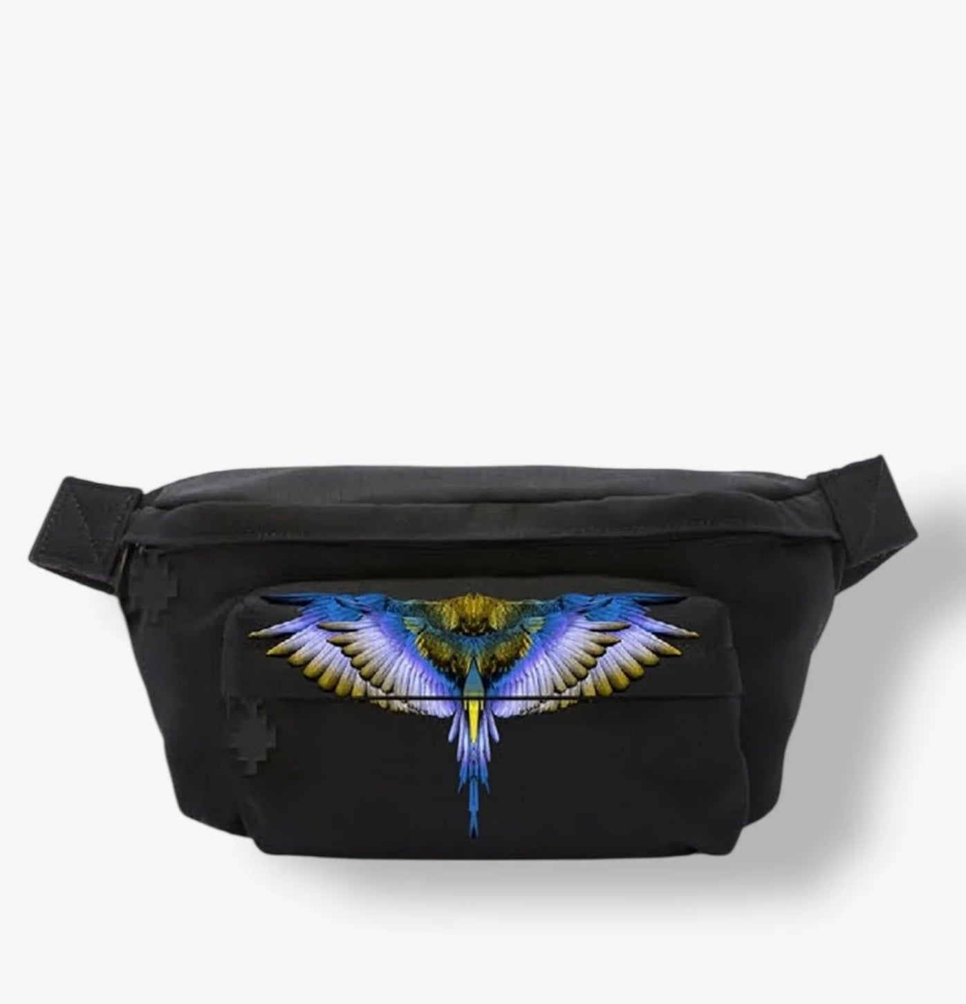 Marsupio Light Blu Wings, Jet Black - County Of Milan