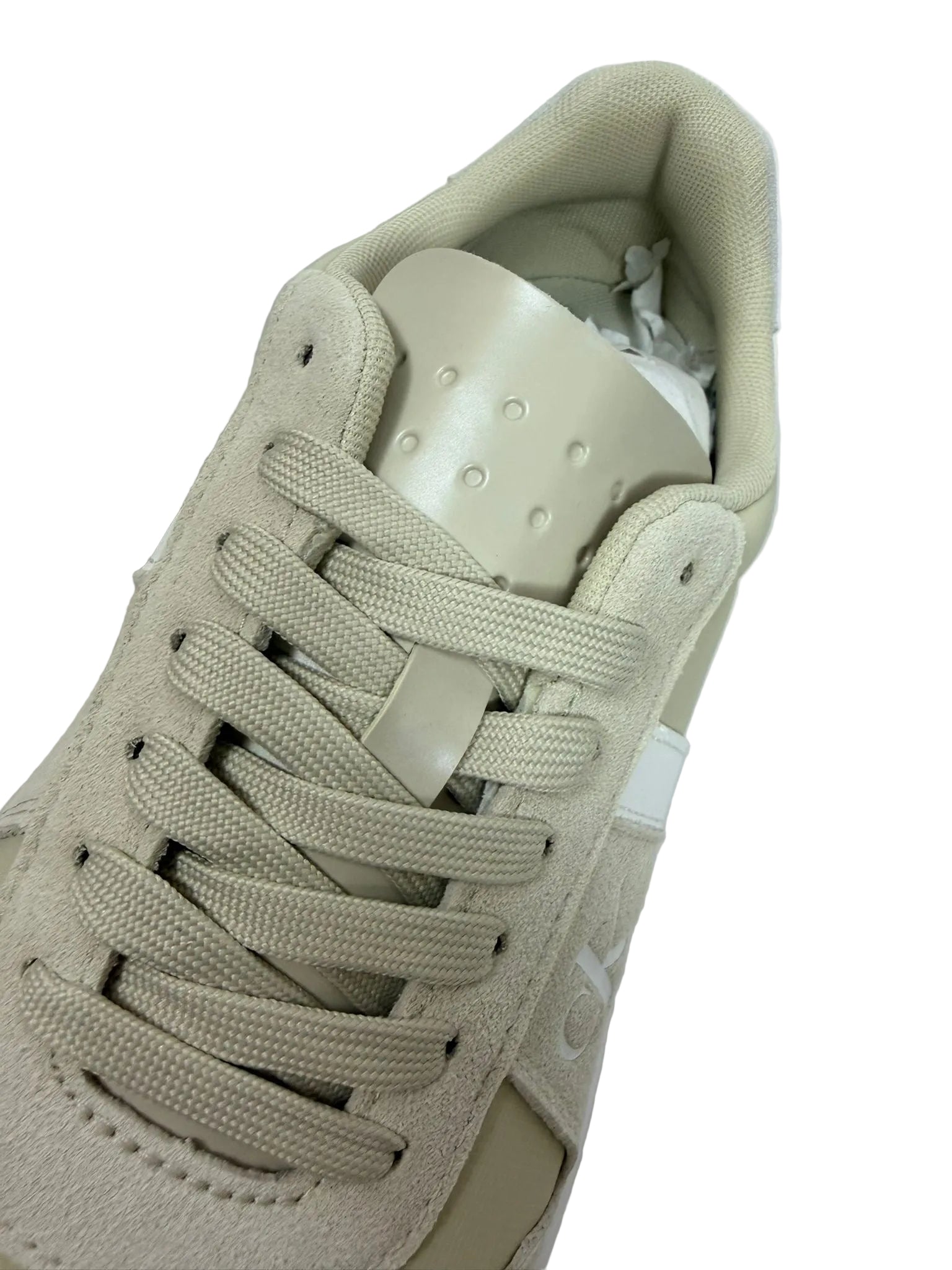 Sneakers Suede, Beige/Bianco - Calvin Klein