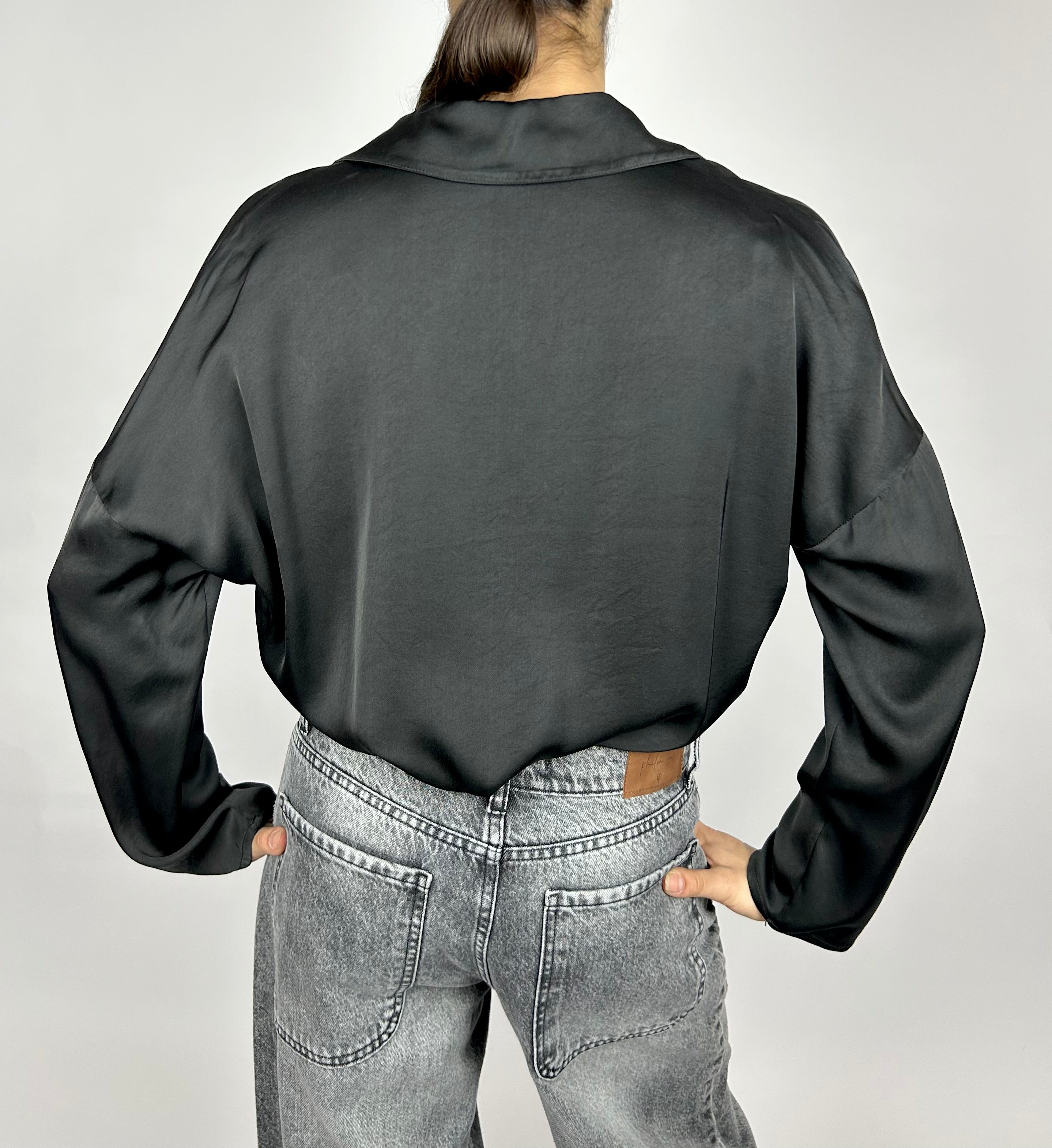 Blusa Viscosa Scollo V - Philia Loft