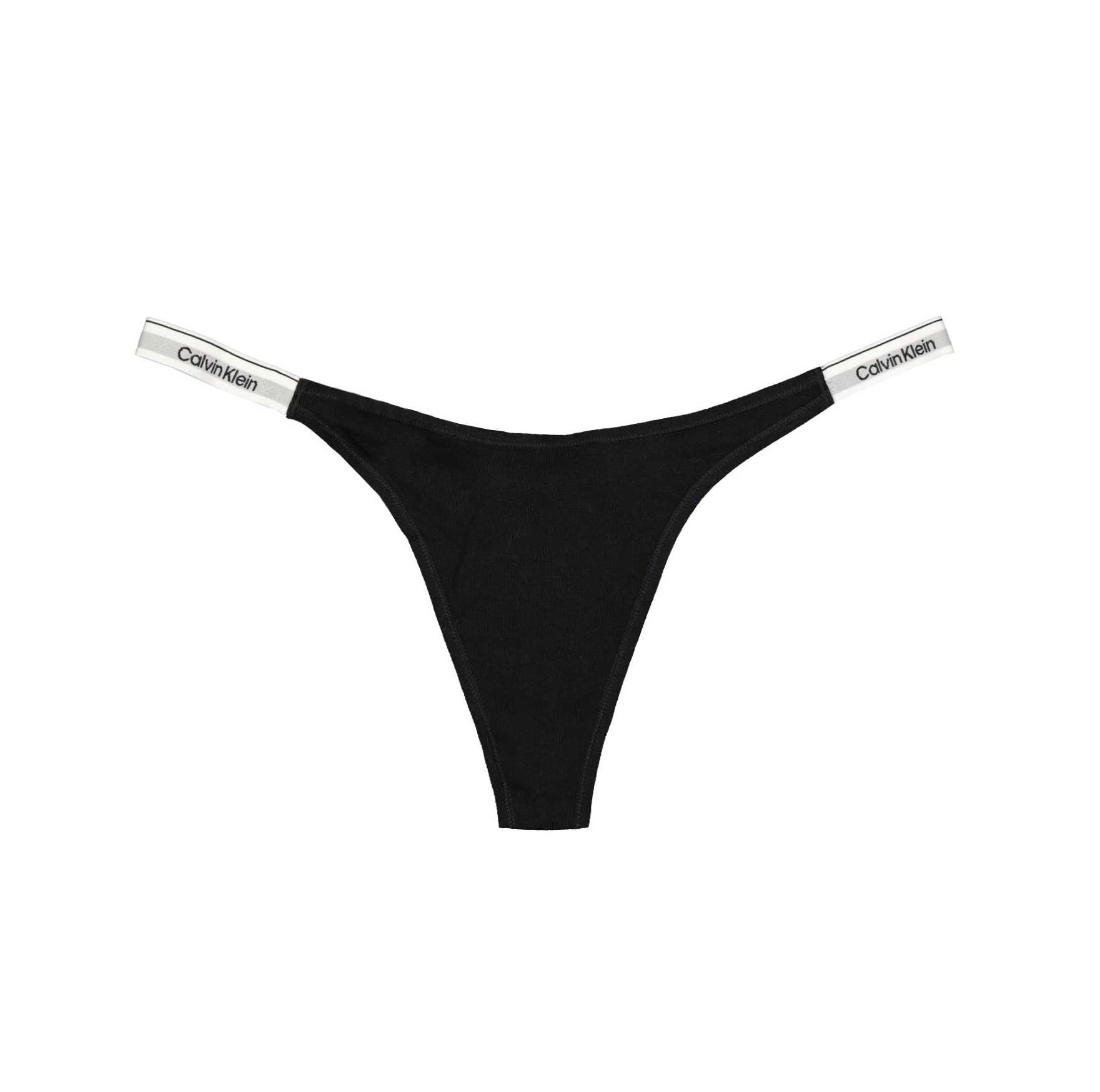 Perizoma Tanga, Nero - Calvin Klein