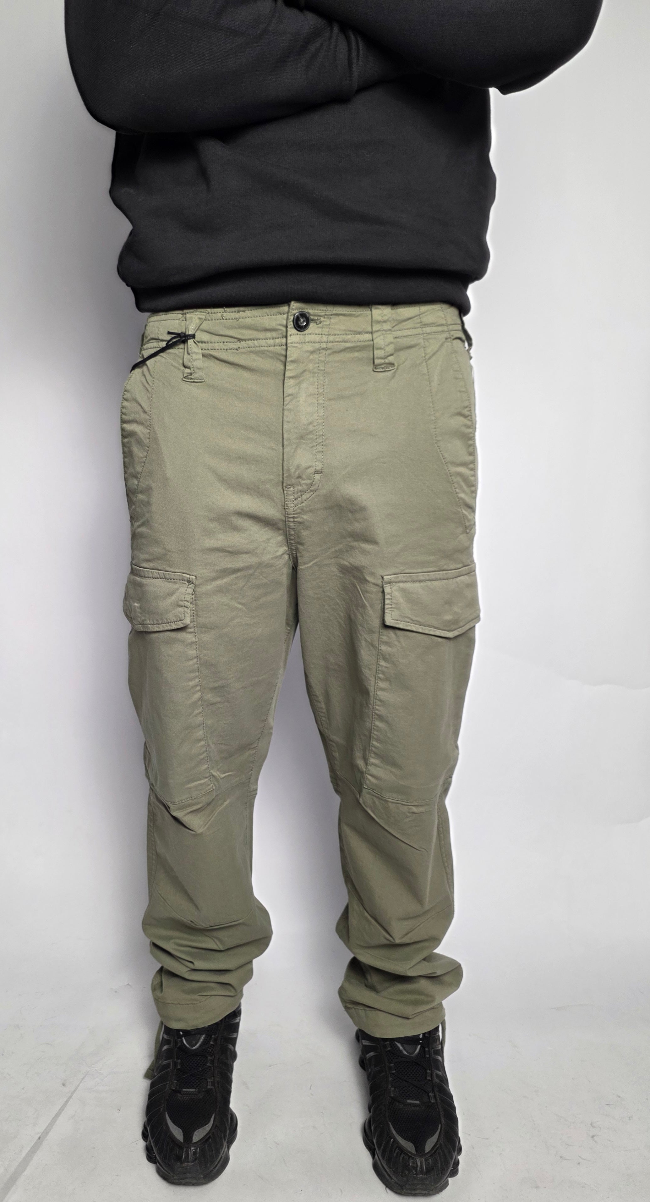 Pantalone New Cargo L&S, Salvia - Lyle&Scott
