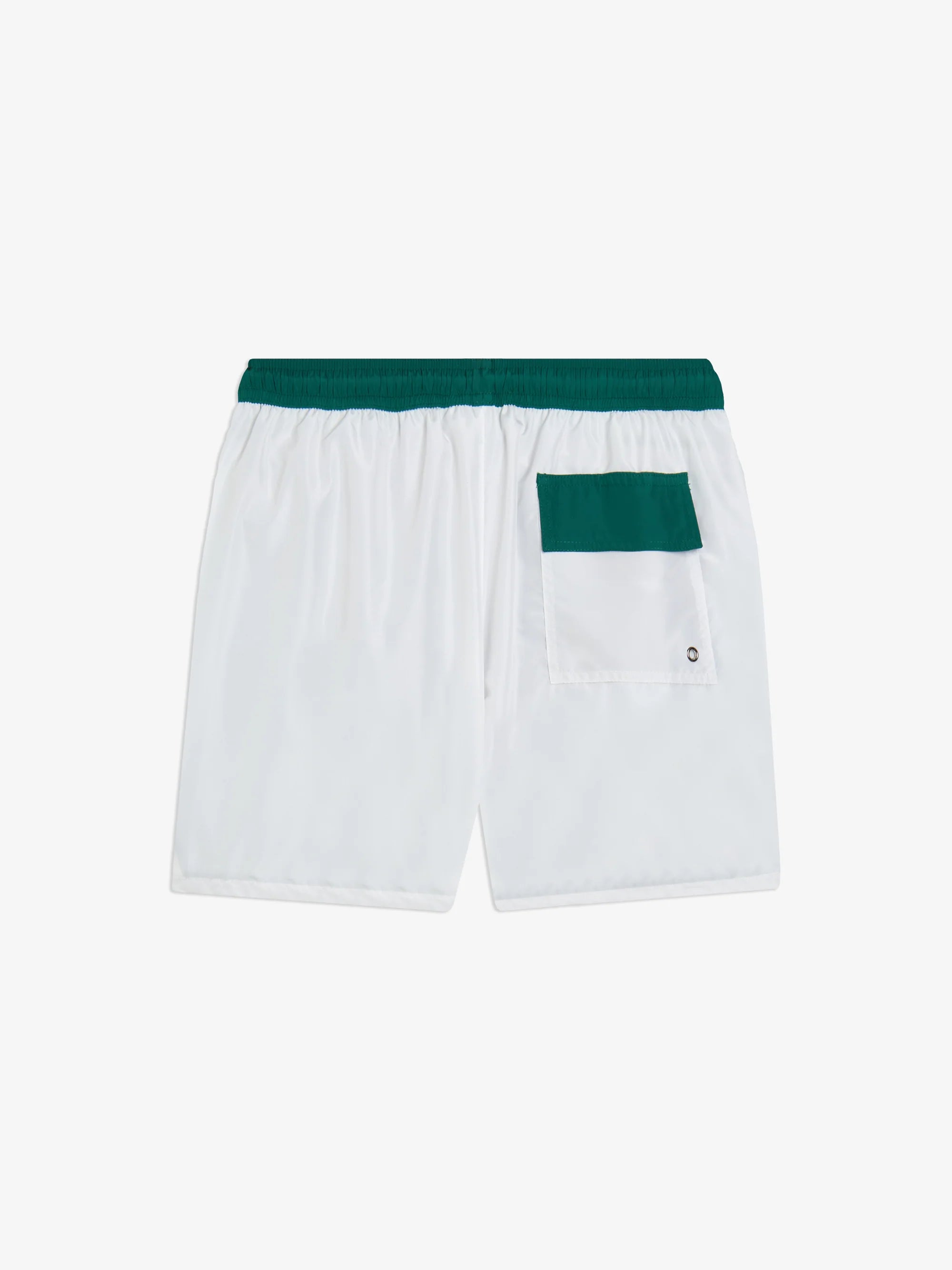 Costume Boxer Logo, Verde/Bianco - GCDS