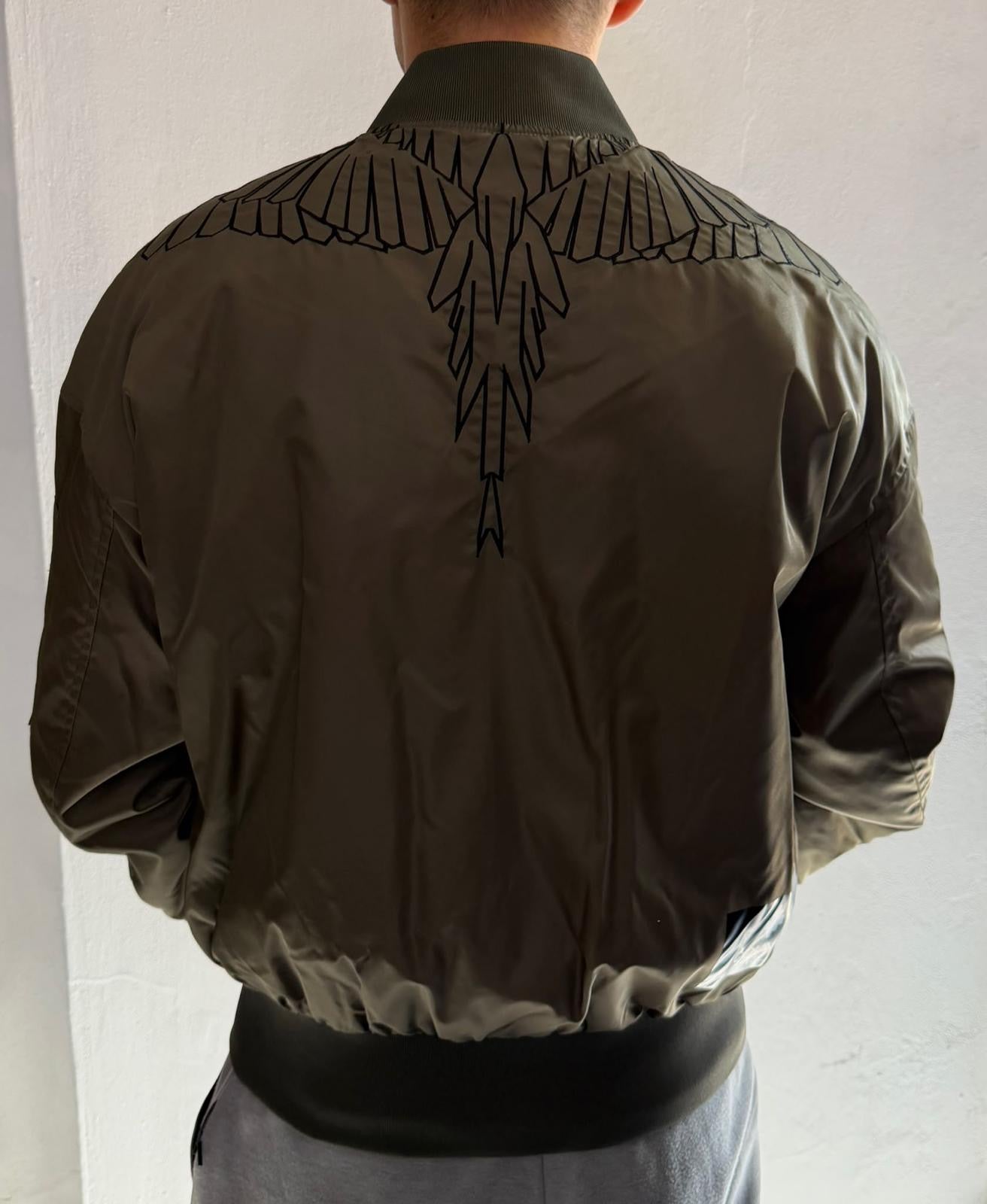Bomber Nylon, Military Green - County Of Milan