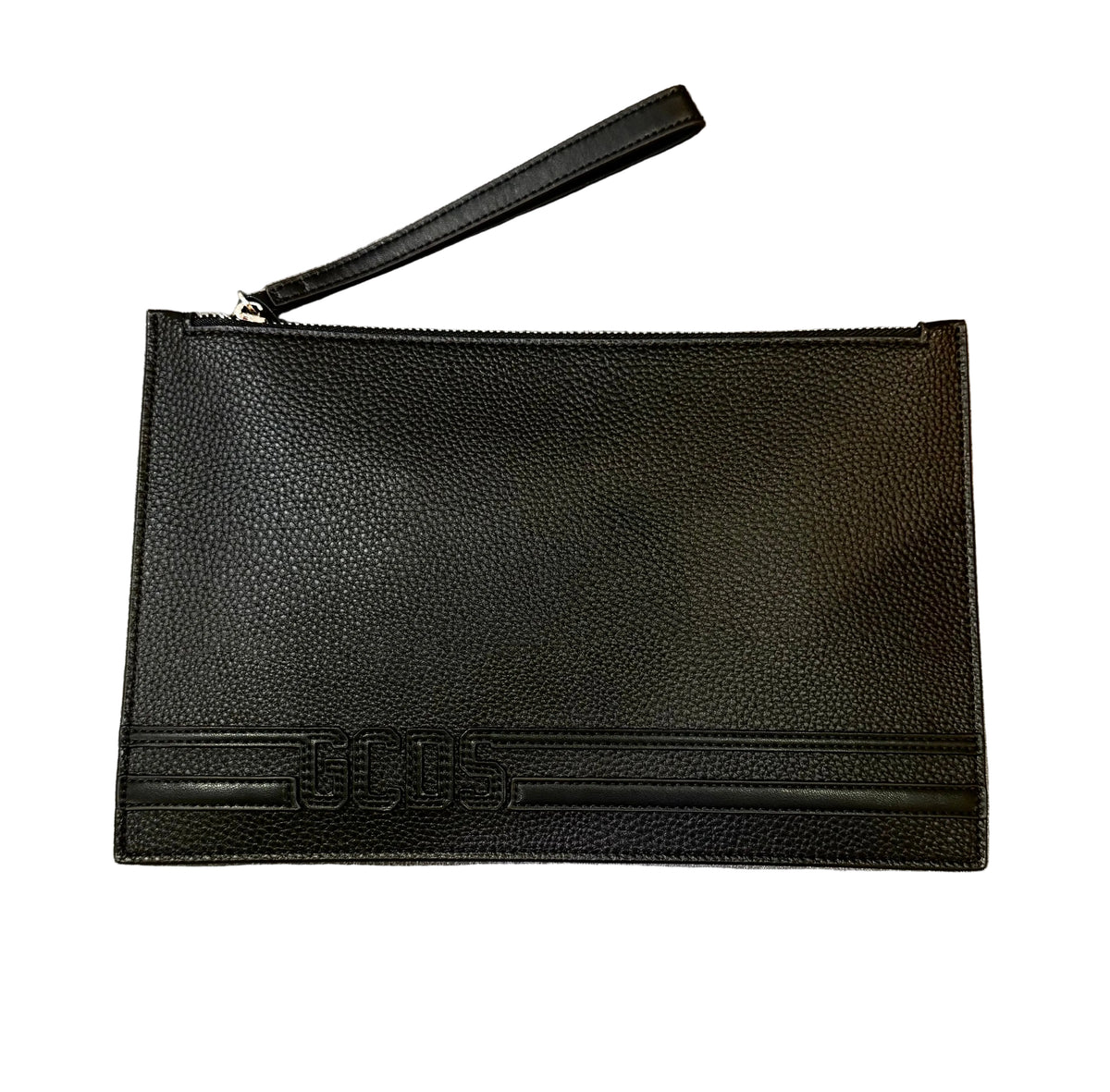 Pochette Logo Martellata, Nero - GCDS