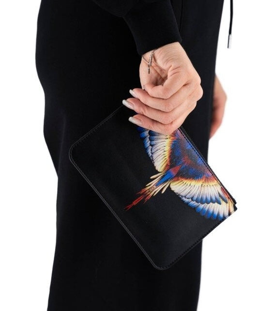 Mini Pochette, Red&Blue Wings - County Of Milan