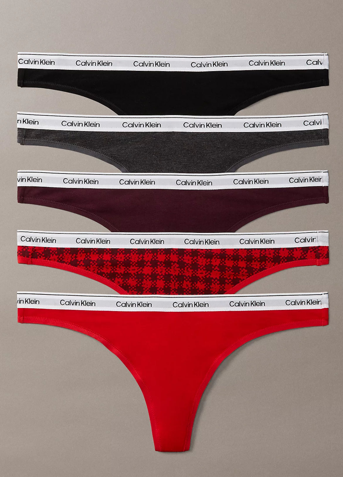 5PACK Perizomi, Fantasia - Calvin Klein