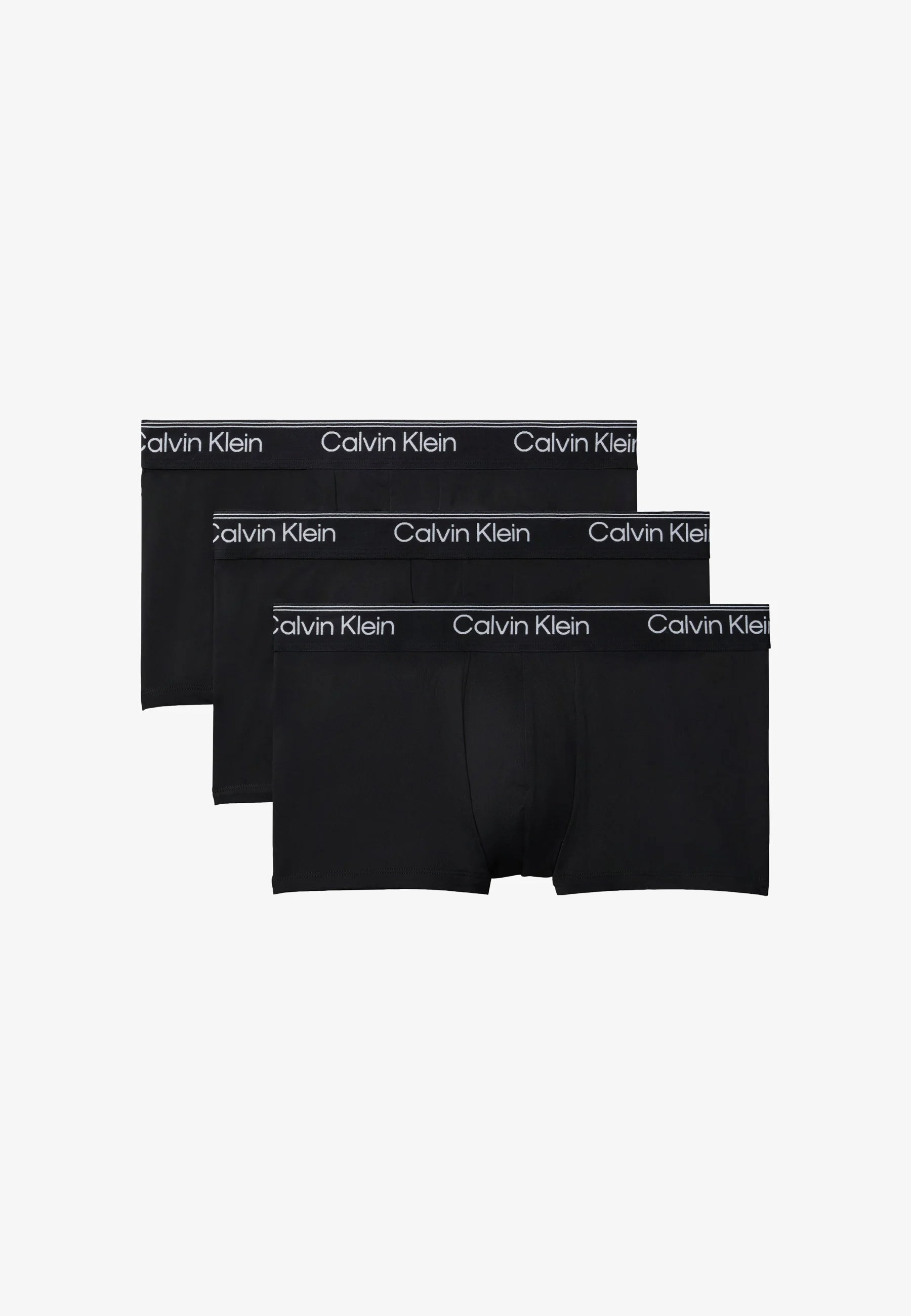 3PACK Boxer Microfiber Stretch, Nero - Calvin Klein