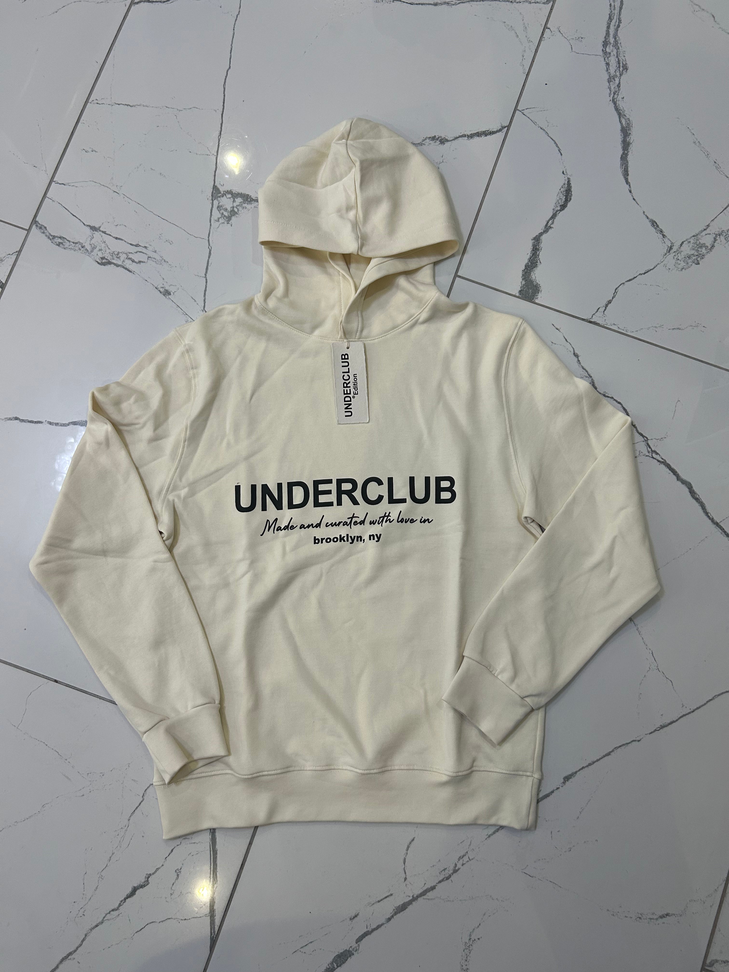 Felpa Logo, Panna - UNDERCLUB