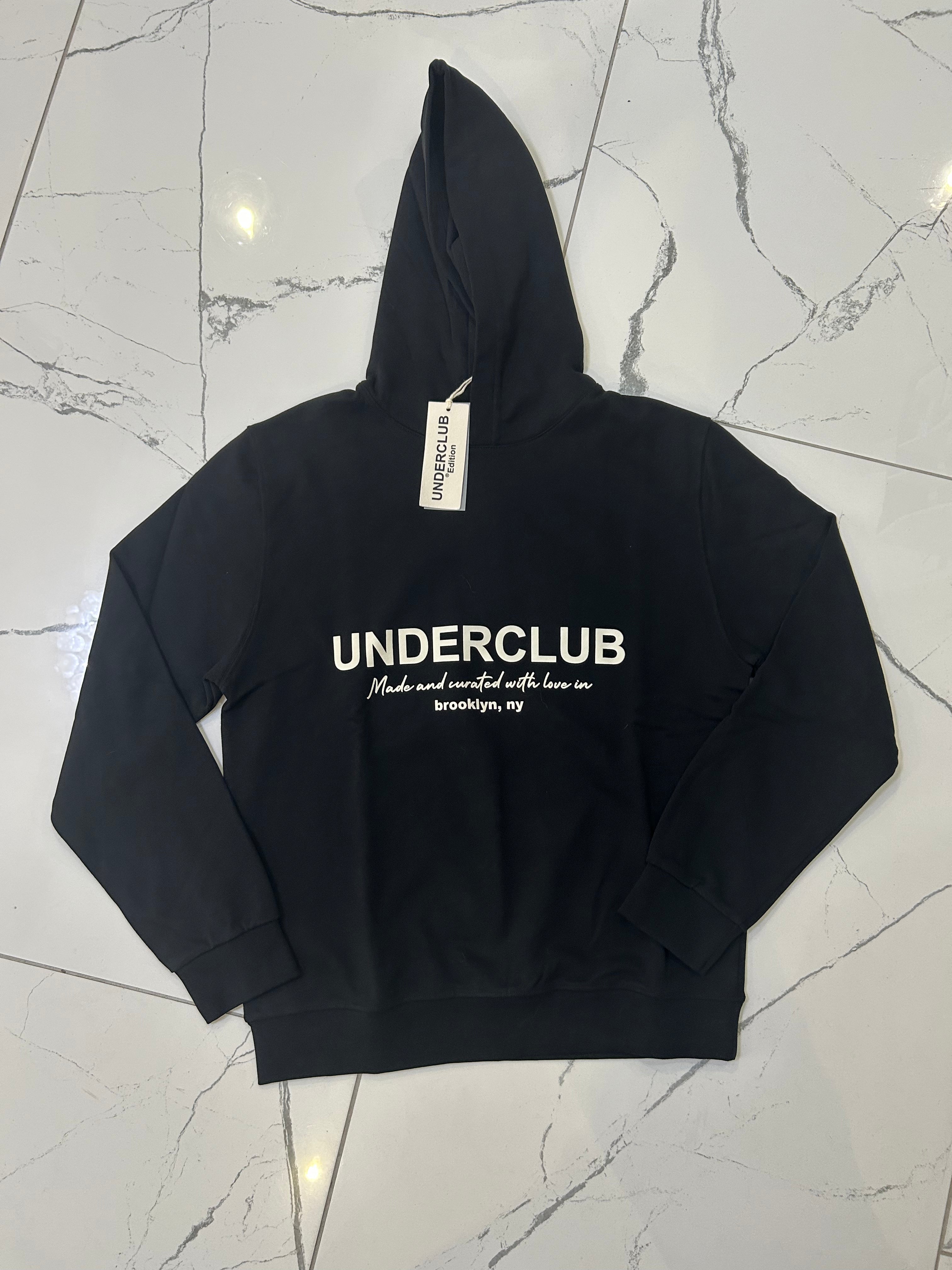 Felpa Logo, Nero - UNDERCLUB