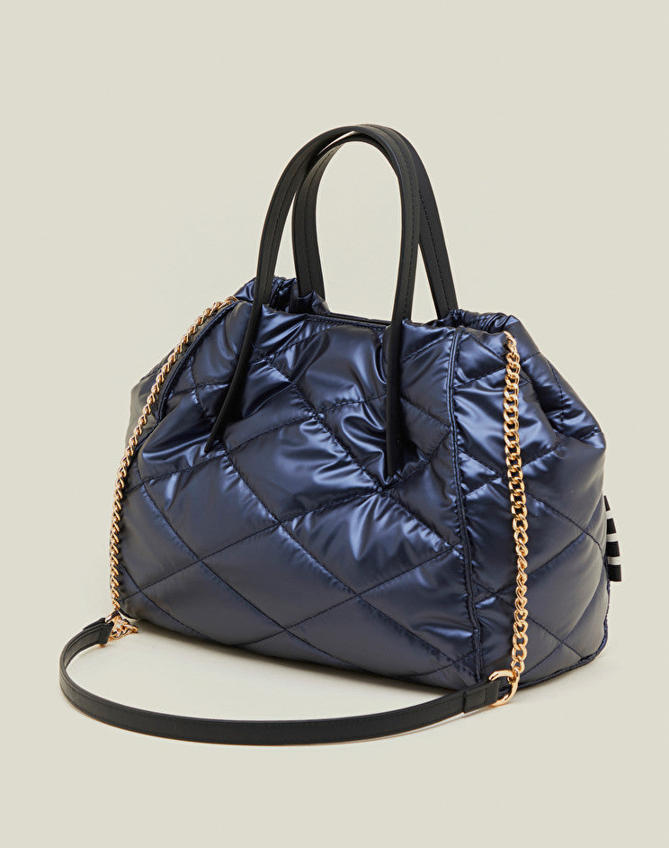 Doris Small Bag, Blue - Manila Grace